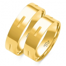 Obrączki ślubne złote OWG5