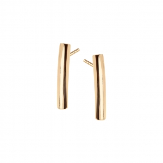 Subtelne złote kolczyki