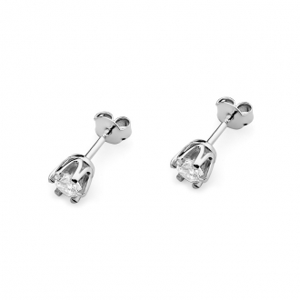 Kolczyki z białego złota z brylantami 0,60ct KOBD220/W