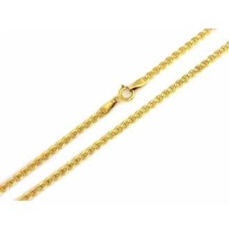 Złoty łańcuszek splot Marina pr. 375 55cm, szer. 2,7mm