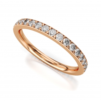 Obrączka złota F101