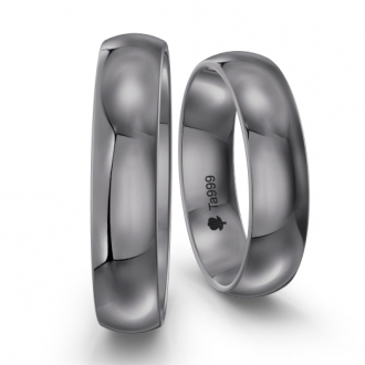 Obrączki z tantalu półokrągłe od 2,5mm do 8mm KRZ/T