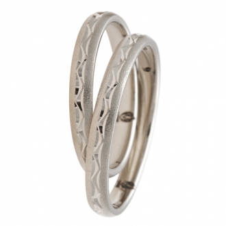 Obrączki ślubne złote LL08