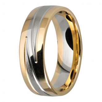 Obrączki ślubne złote LN16