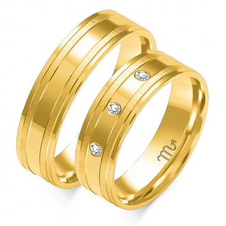 Obrączki ślubne OEWG115