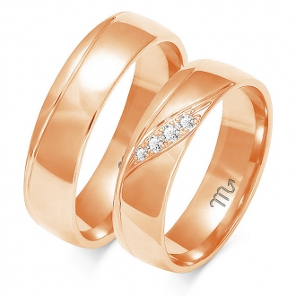 Obrączki ślubne OEWG207