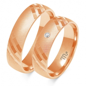 Obrączki ślubne złote OWG146