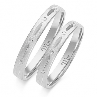 Obrączki ślubne złote OWG37