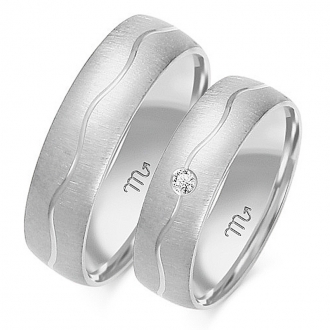 Obrączki ślubne złote OWG42