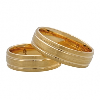 Obrączki ślubne złote LS06