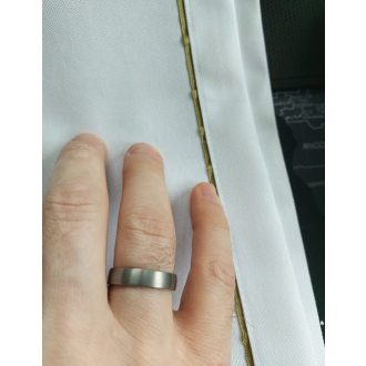 Obrączki tytanowe TSW300 (szer. 5mm, wykończenia mat)