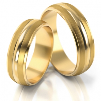 Obrączki ślubne AS146 (kolor złota: żółty)