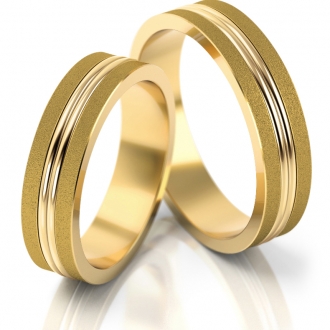 Obrączki ślubne AS148 (kolor złota: żółty)