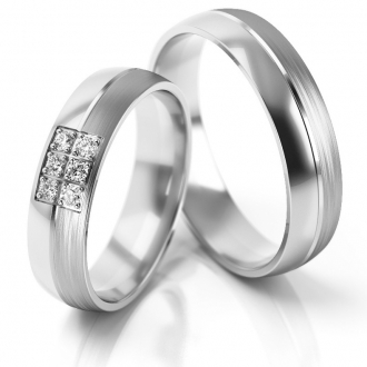 Obrączki srebrne SR28