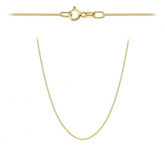 Złoty łańcuszek pancerka pr. 585 do zawieszek