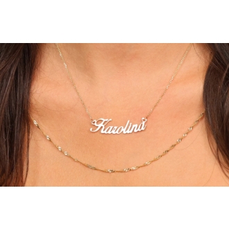 Złoty łańcuszek singapur pr. 585 szer. 1,7mm dł. 55cm