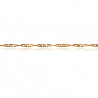 Złoty łańcuszek singapur pr. 333 do zawieszek