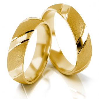 Obrączki ślubne AS1 (kolor złota: żółty)