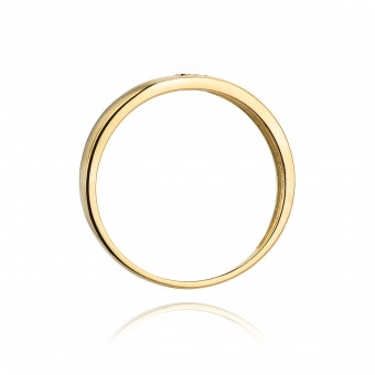 Złoty pierścionek zaręczynowy BD189/C