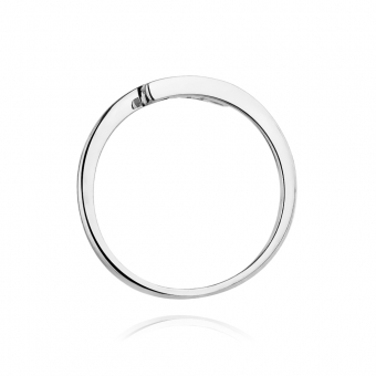 Pierścionek zaręczynowy z brylantami 0.21ct BD378