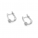 Kolczyki z białego złota z brylantami 0,12ct KOBD016/W