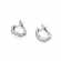 Kolczyki z białego złota z brylantami 0,08ct KOBD017/W