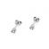Kolczyki z białego złota z brylantami 0,16ct KOBD038/W