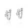 Kolczyki z białego złota z brylantami 0,16ct KOBD088_B/W