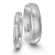 Platynowe obrączki PL027, szer. 3mm i 5mm, wykończenie: poler