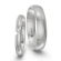 Platynowe obrączki PL030, szer. 3mm i 5mm, wykończenie: poler