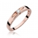 Pierścionek z różowego złota z brylantem 0.08ct BD125/R