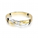 Złoty pierścionek zaręczynowy z brylantem 0.05ct BD156