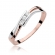 Pierścionek z różowego złota z brylantami 0.12ct BD159/R