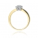 Ekskluzywny pierścionek zaręczynowy z brylantami 0.25ct BD162