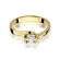 Złoty pierścionek zaręczynowy z brylantem 0.30ct BD163/30