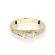 Złoty pierścionek zaręczynowy z brylantami 0.33ct BD16
