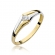 Złoty pierścionek zaręczynowy BD207/C
