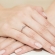 Pierścionek z różowego złota z brylantem 0.08ct BD209/010/R