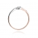 Pierścionek z różowego złota z brylantem 0.08ct BD211/08/R