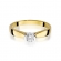 Złoty pierścionek zaręczynowy z brylantem 0.30ct BD223B/30