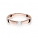 Pierścionek z różowego złota z brylantem 0.08ct BD223/08/R