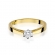 Złoty pierścionek zaręczynowy z brylantem 0.30ct BD229/30