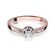 Pierścionek z różowego złota z brylantami 0.20ct BD291/R