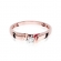 Pierścionek z różowego złota z brylantem 0.10ct BD300/10/R