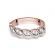 Pierścionek z różowego złota z brylantami 0.20ct BD349/R
