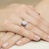 Pierścionek z różówego złota z brylantami 0.26ct BD352/R