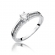 Pierścionek zaręczynowy z białego złota z brylantami 0.40ct BD355/W