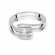 Pierścionek zaręczynowy z białego złota z brylantami 0.19ct BD372/W
