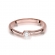 Pierścionek z różowego złota z brylantem 0.09ct BD380/R