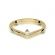 Złoty pierścionek zaręczynowy z brylantem 0.09ct BD385